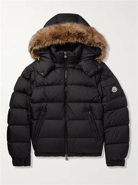 moncler fur jacket replica|moncler fur jacket men.